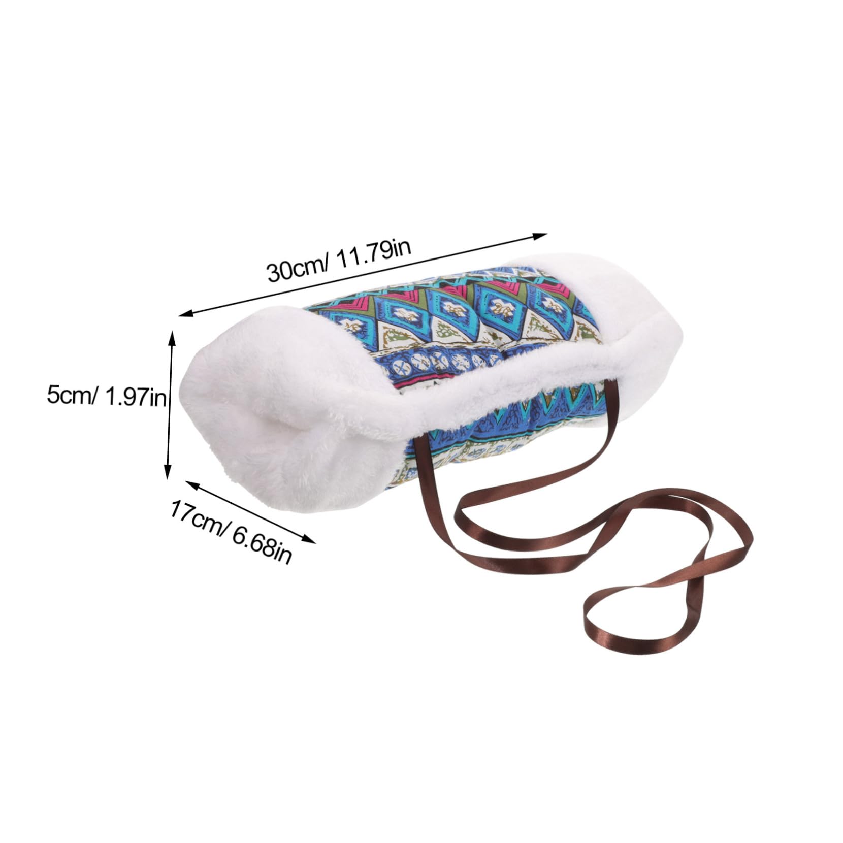 Toddmomy Handwärmer Ärmeltasche Kunstpelz Stilvoller Handmuff für Winter Waschbar und Wiederverwendbar Hochzeiten und Partys Bequemer Handschutz für Kalte