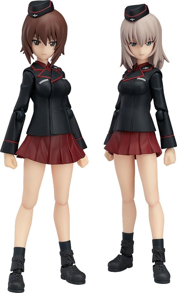 Max Factory Girls Und Panzer Maho & Erika (Film Version) Figma Set Action Figure