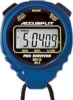 Vista 9 de Reloj cronómetro Accusplit Pro Survivor A601X, con pantalla extragrande Agua