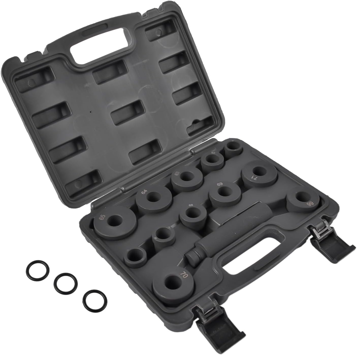 GELUOXI Bushing Bearing Seal Installer Remover Tool Kit (13 PCS) Replacement for GM 700-R4 4L60 4L60E 4L65E Transmissions T-0220-700R4