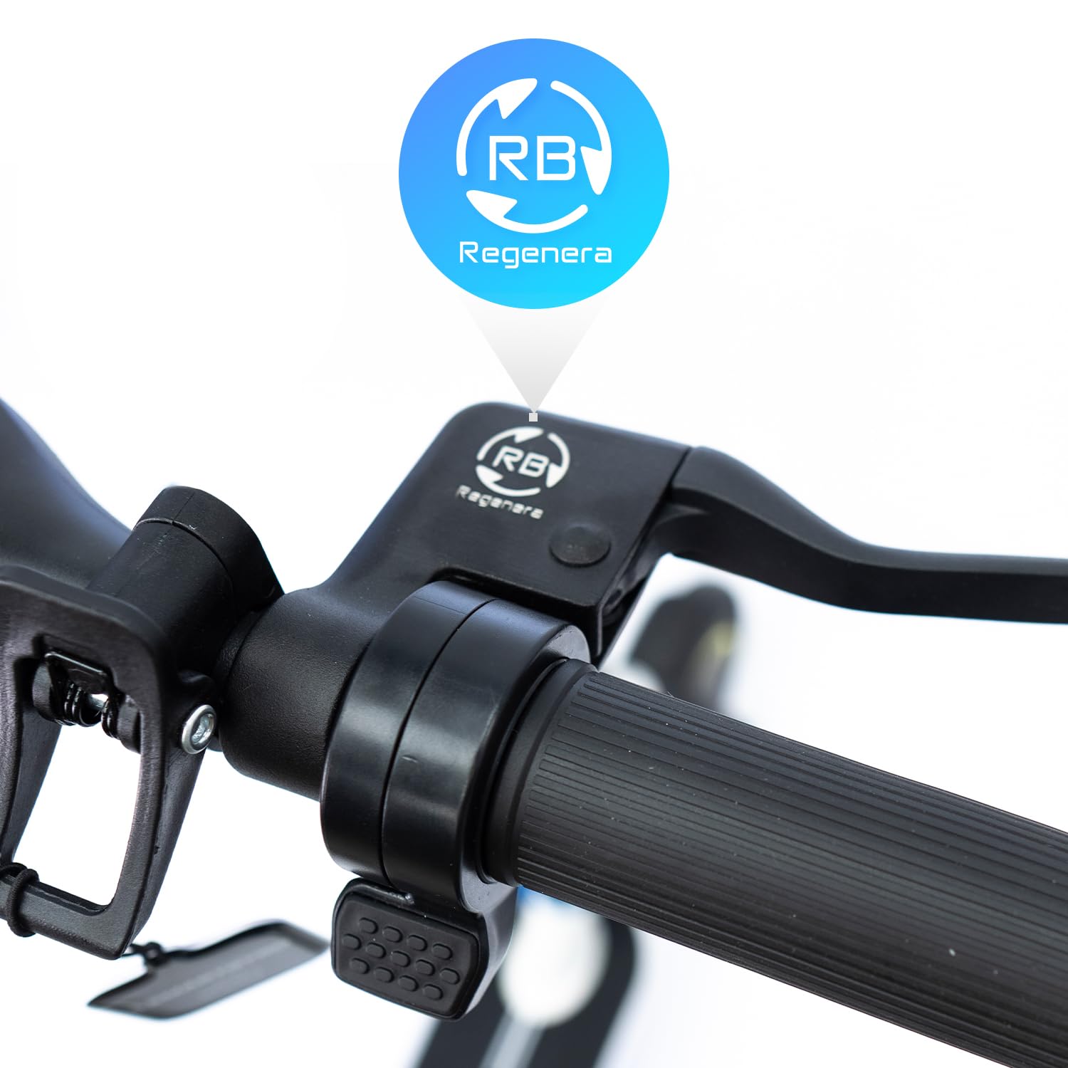 smartGyro Z-One Blue - Scooter électrique certifié 36V, Puissance maximale 400W, Batterie 8Ah, autonomie 30Km, Roues pneumatiques 10", Triple freinage, Application, certifié DGT, deuxième génération
