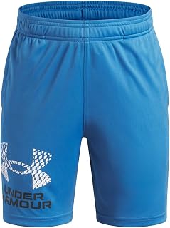 Under Armour Kids Tech 로고 반바지 (큰 어린이)
