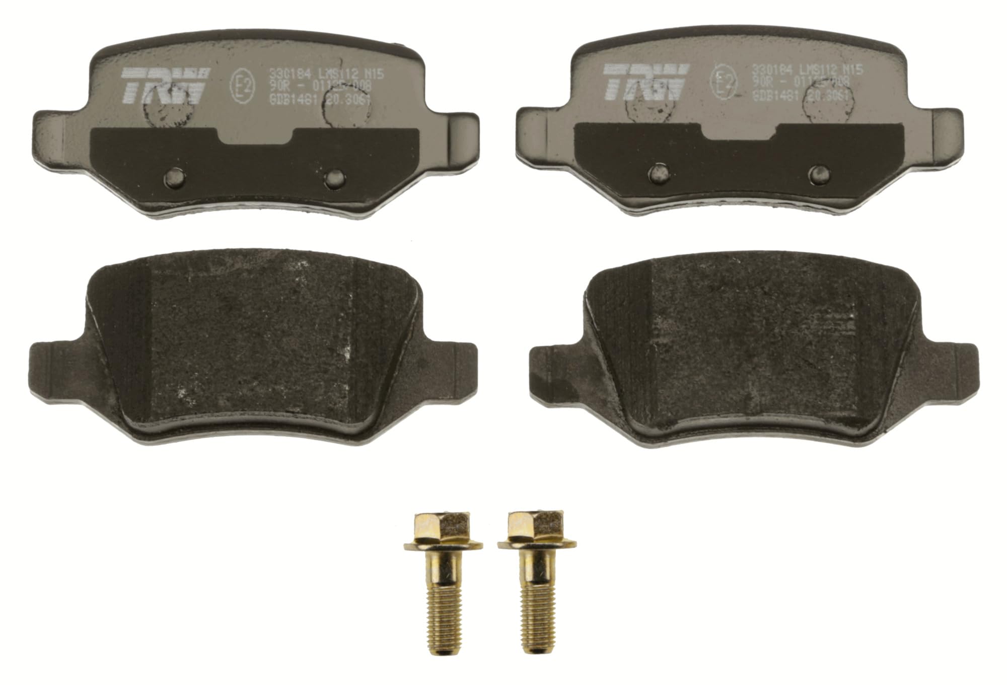 TRW Fren Balatası Arka Mercedes-Benz A Serisi A 160 97-04, A 190 99-04, A 210 01-04, A 170 Cdi 01-04, A 160-180-200 Cdi 04-12 GDB1481