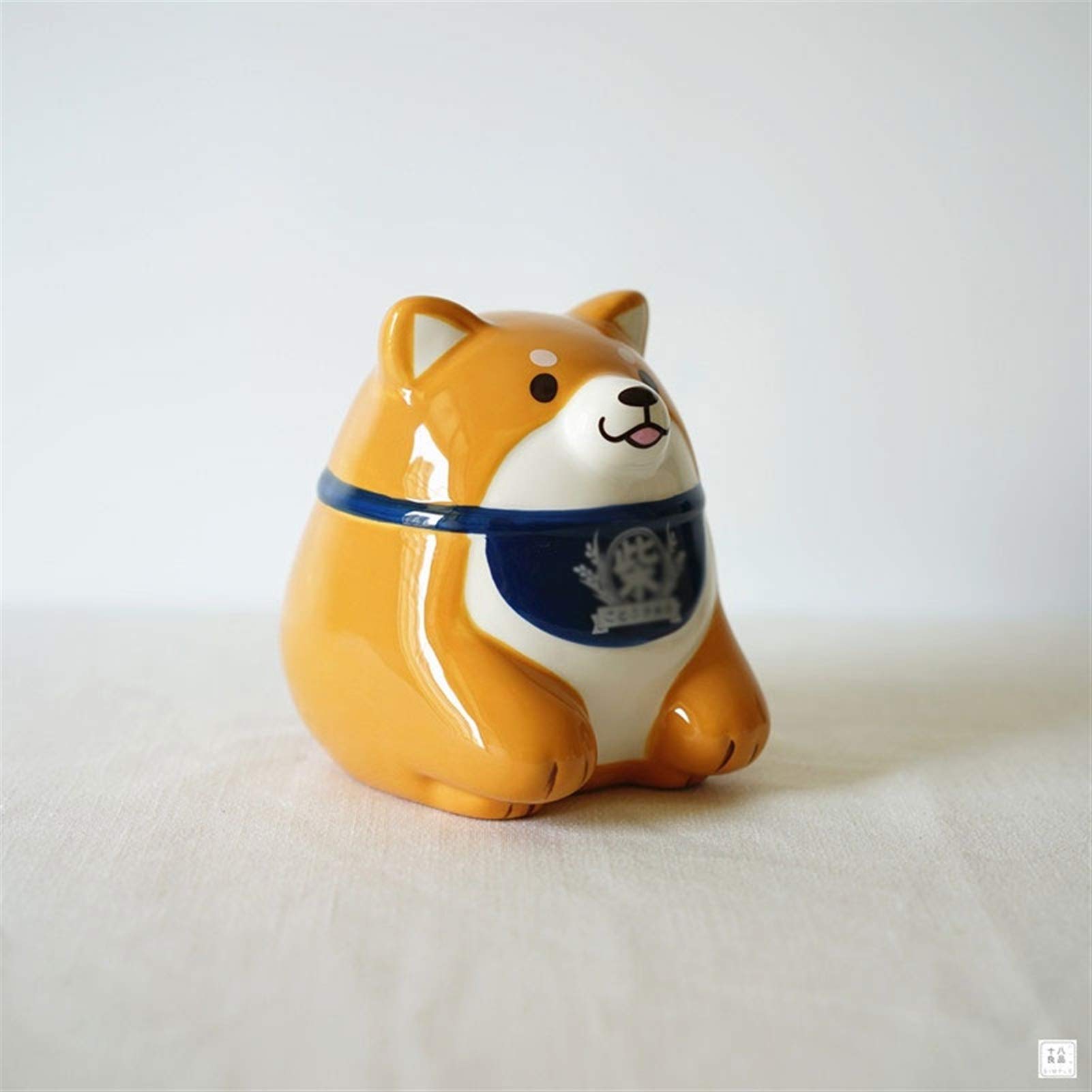 Amazon.co.jp: 貯金箱 かわいい柴犬陶磁器貯金箱家の装飾ギフト休日の