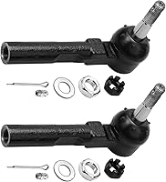 Vista 246 de Detroit Axle - Kit de suspensión delantera de 10 piezas para Chevrolet Trailblazer GMC Envoy 2004-2007 2005 2006 Soportes de brazo de control