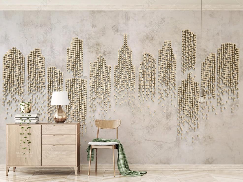 Papier peint intissé géométrique pour moderniser un salon ou une chambre
