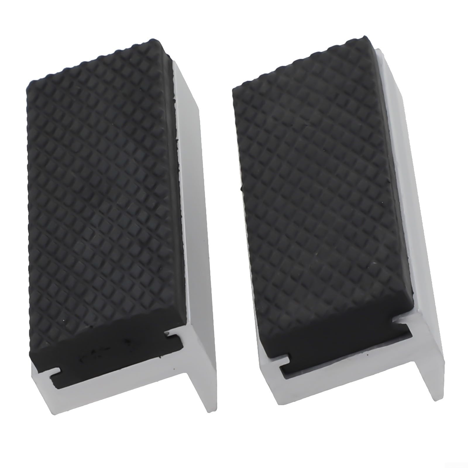 Magnetic Protective Cover for Vise 3-8" Jaws Aluminium Alloy Rubber Soft Jaw Clamp Pads Vice Protection Strip(3 in/75mm)