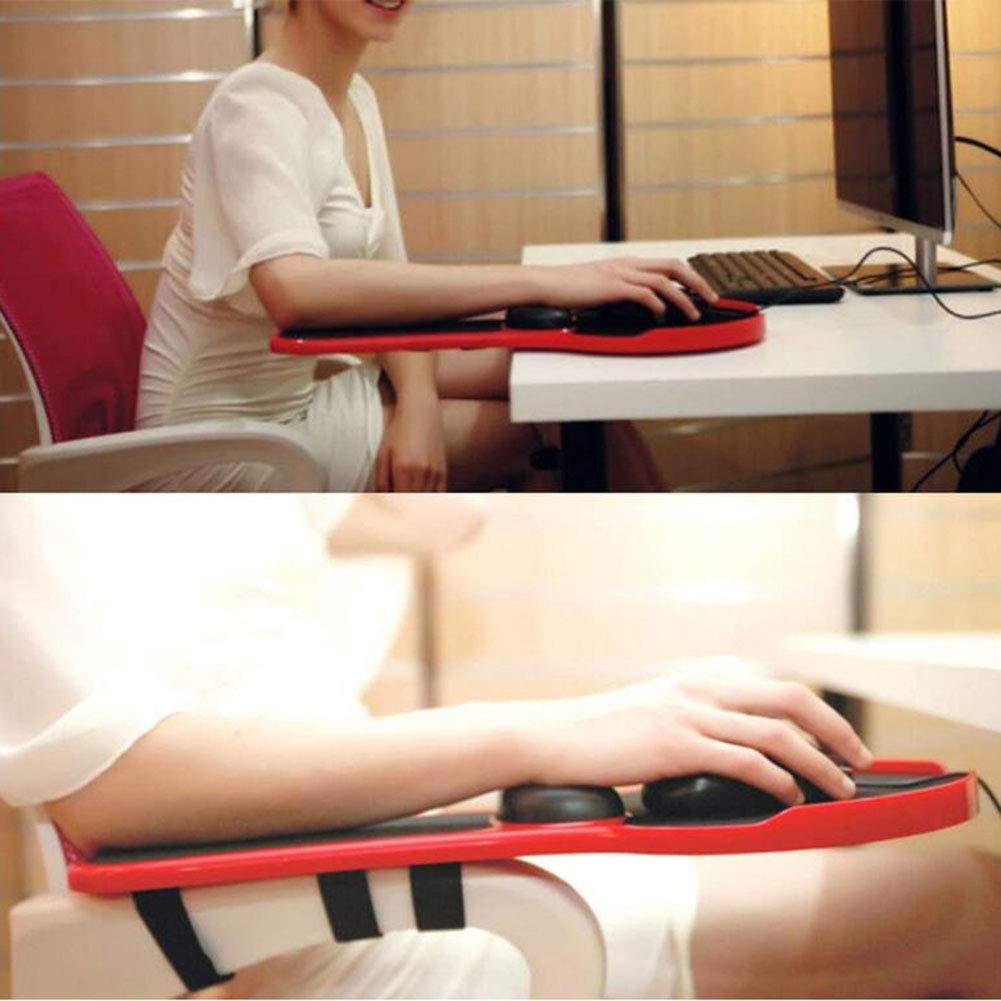 Extensor de reposabrazos Ajustable para Escritorio de computadora, Almohadilla de Soporte para reposamuñecas para el hogar y la Oficina, 18 * 22 * ​​13,7 CM