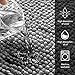 Pretigo Grey Kitchen Rugs Floor Rugs for Kitchen, Soft & Absorbent by Chenille Material, Washable Kitchen Rug Set Non Slip Kitchen Rugs and Mats 2 Pieces (17”×48” + 17”×24”)