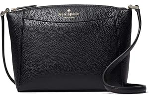 Kate Spade Monica Pebbled Leather Crossbody Bag Black