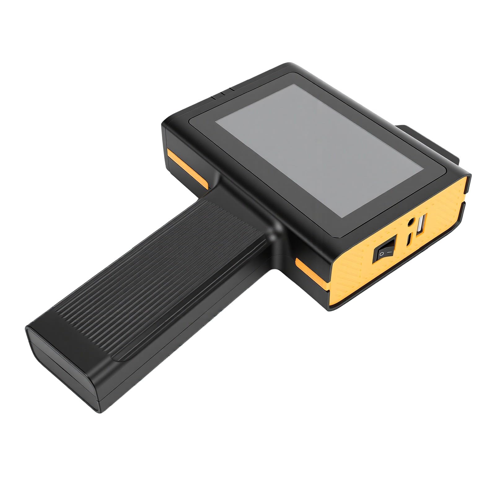 Fafeicy Stampante a Getto D'inchiostro Portatile Portatile Altezza Regolabile da 12,7 Mm con Codice a Barre QR Multilingue Touchscreen LED per Carta in Plastica