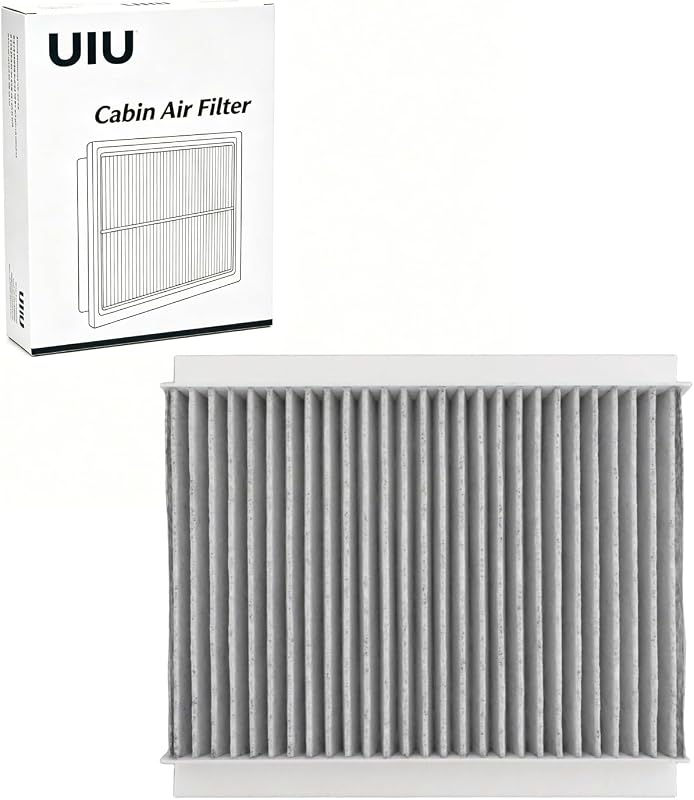 Filtro de cabine UIU com carvão ativado para Jeep Renegade, Fiat 500L e Fiat 500X 1.4L – 1 unidade