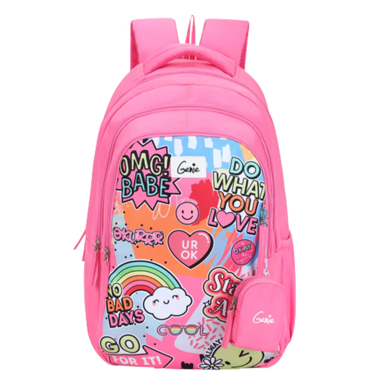 Genie Cool Pink in Color Laptop Backpack 19 inch (B0BV7C5LF9) Amazon Price History, Amazon Price Tracker