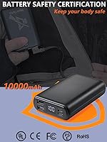 Vista 4 de Chaqueta térmica de forro polar para mujer con banco de energía, abrigo recargable para caza (Next Camo G2, talla S-XL)