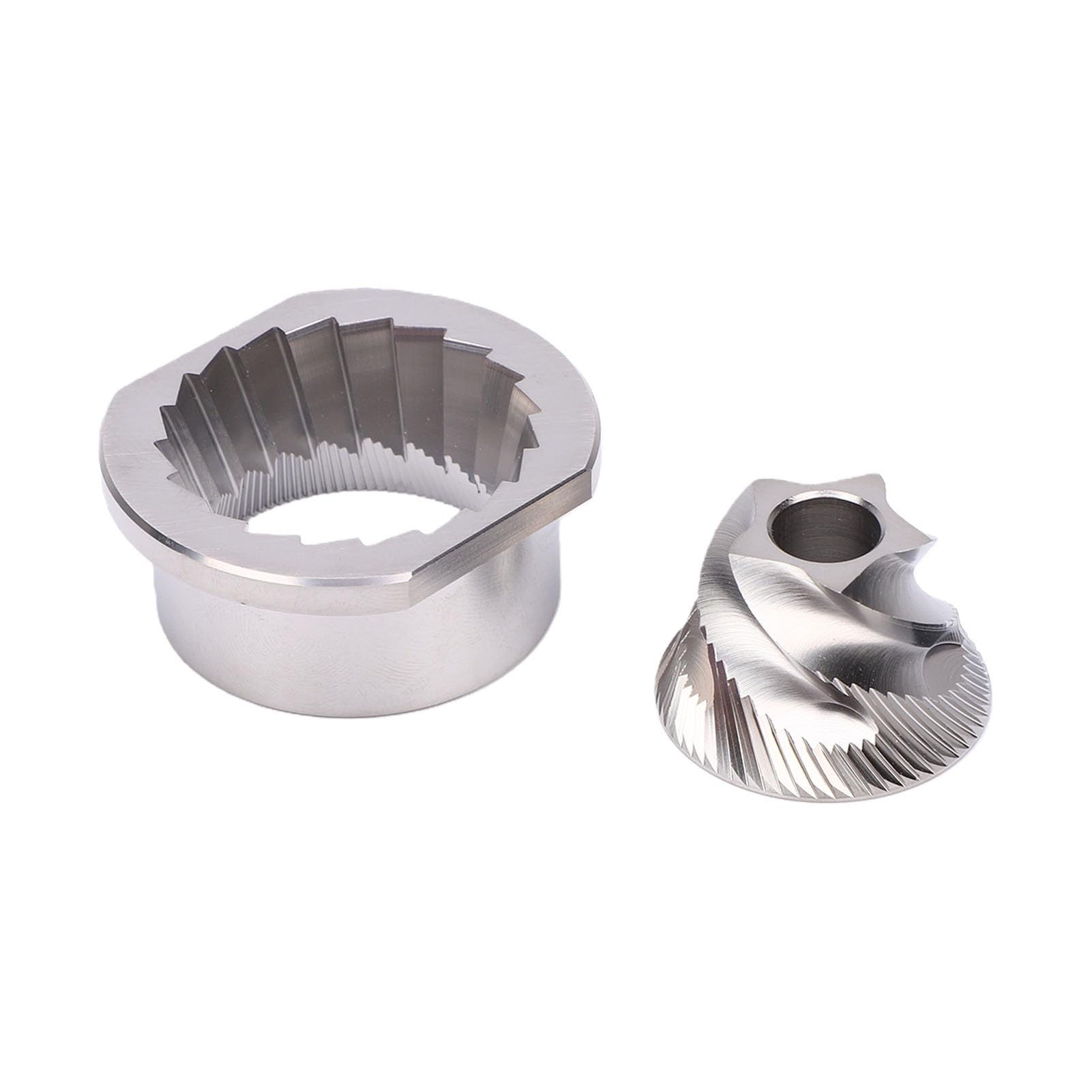 Ausla Molinillo Cónico de Acero Inoxidable de 48mm para Máquina de Café,