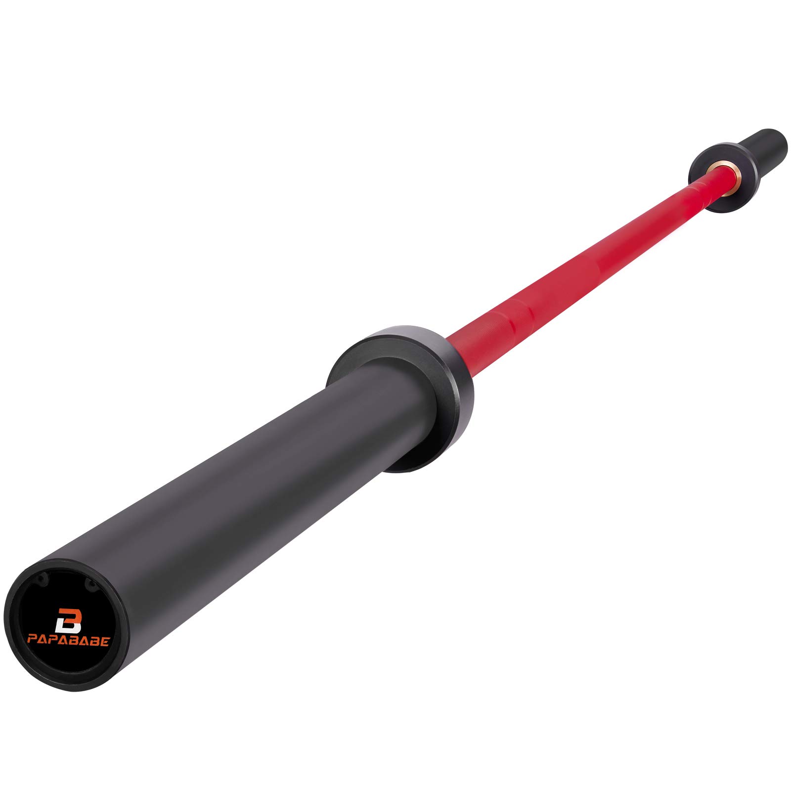 Amazon | Papababe オリンピックバーベル 7フィート セラコート