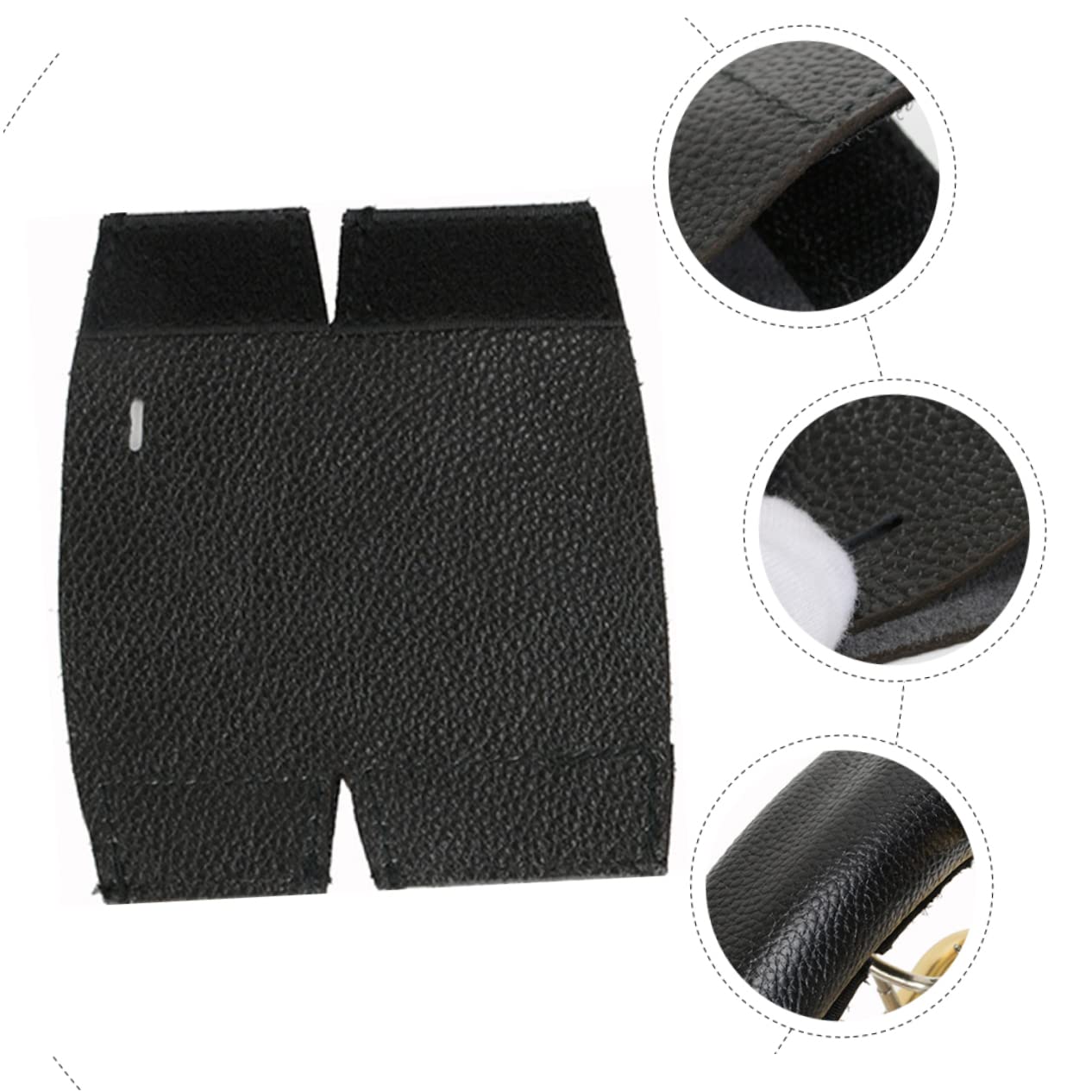 2pcs Horn Guard Simple Design Horn Pad Humanized Installation