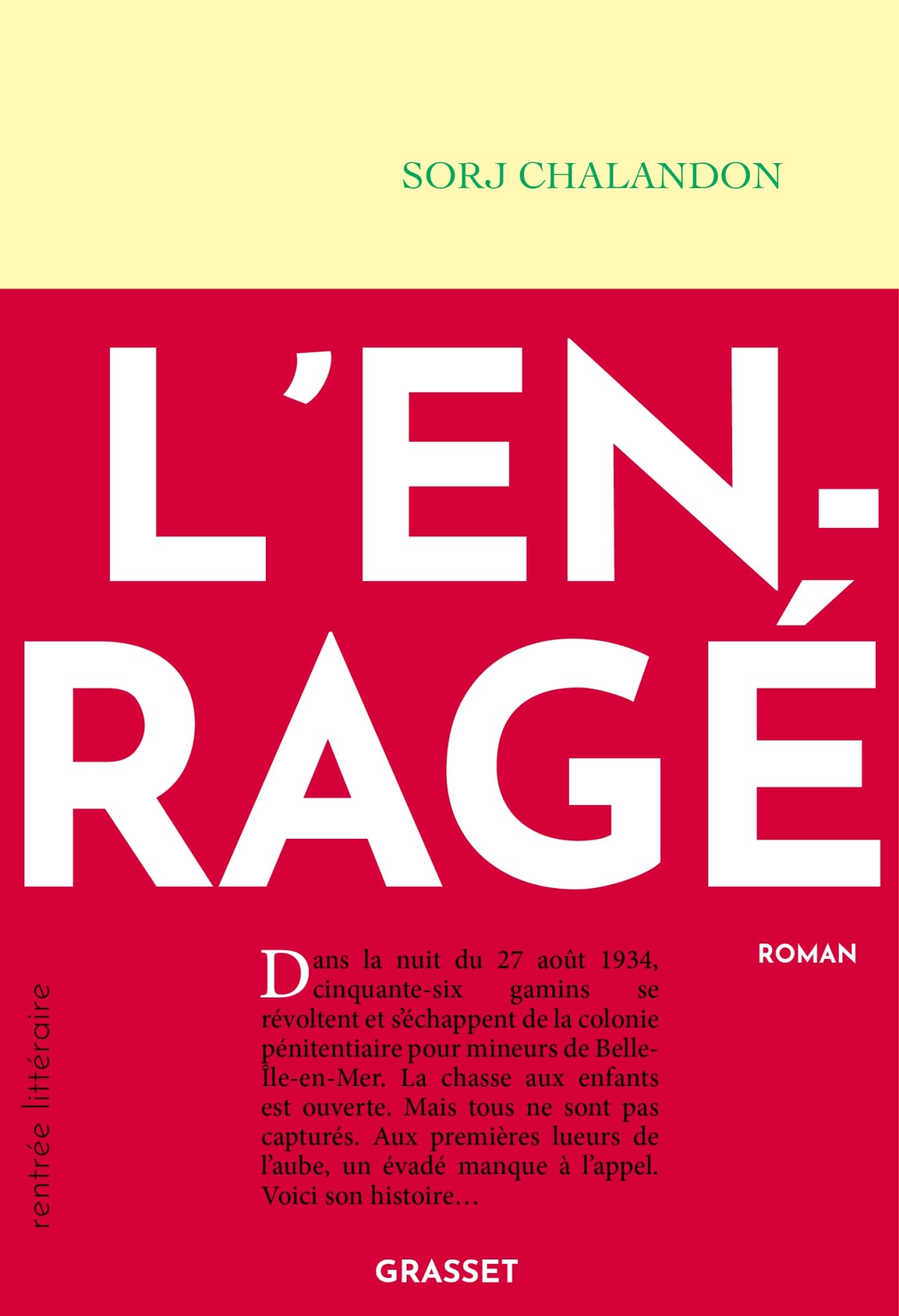 L'enragé (Littérature Française) (French Edition)