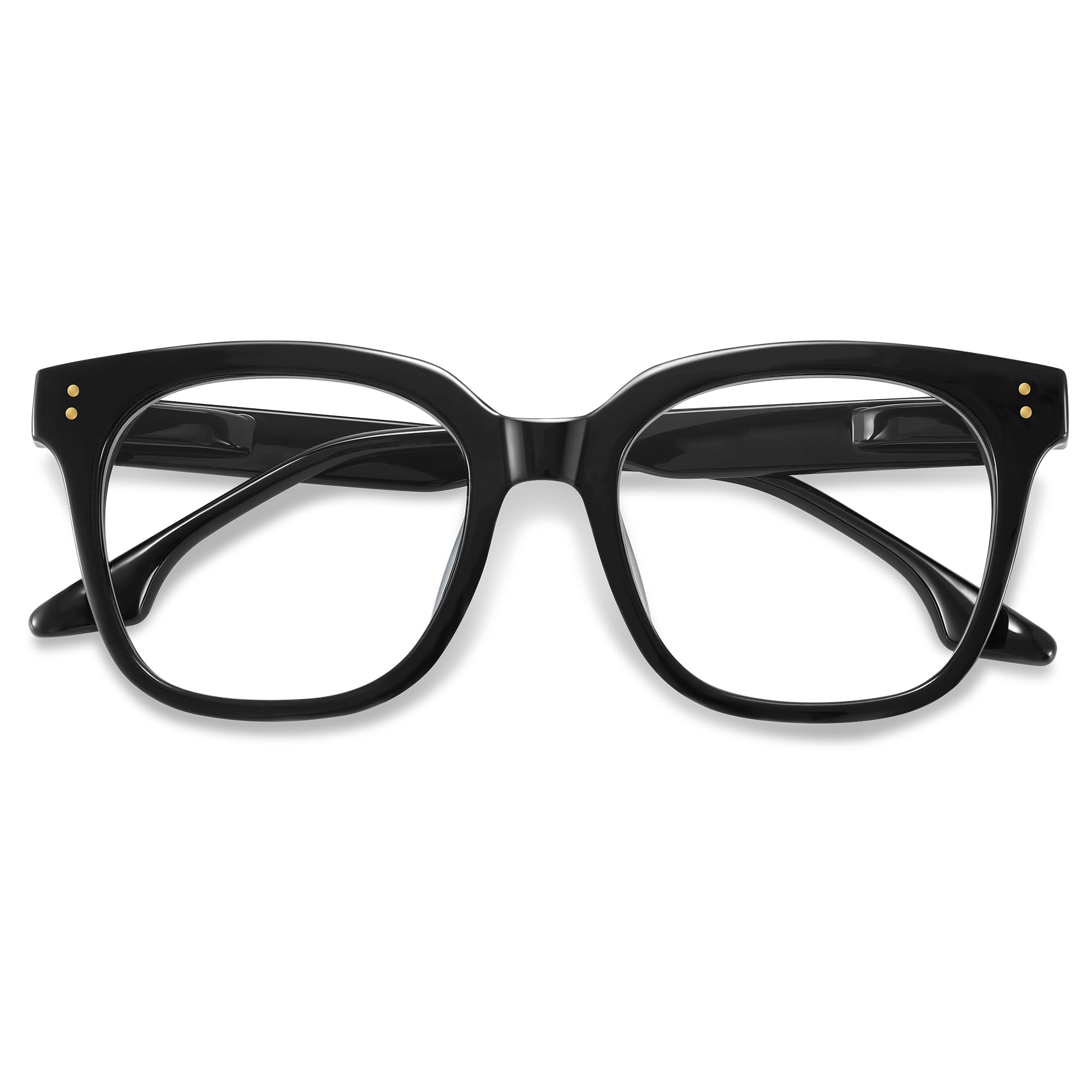 kunchu Oversized Reading Glasses for Women & Men - Blue Light Blocking for Computer/Phones, Magnifying Readers