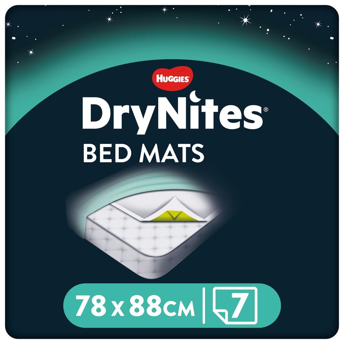 Drynites Bed Mats 7 Mats in A Pack (Pack of 2)