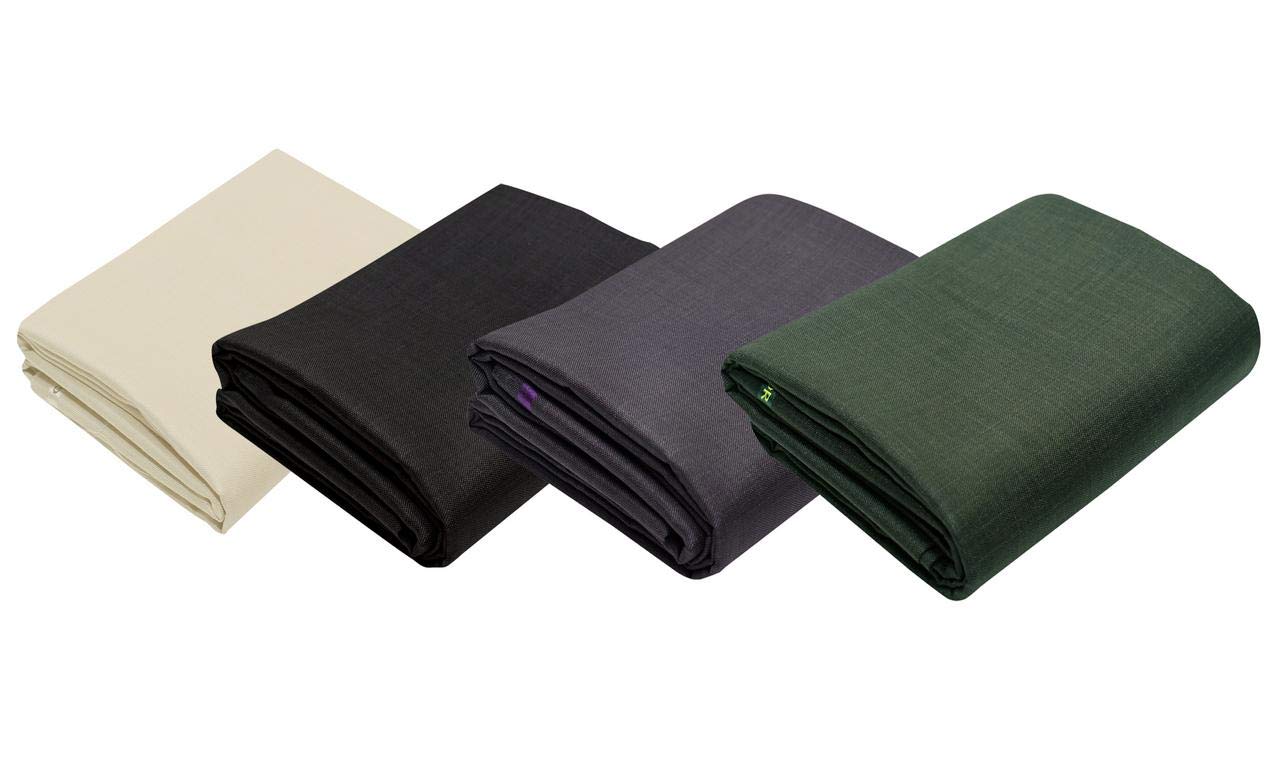 Men's Trouser Fabric Combo Set (Combo of 4 Pant Pieces)