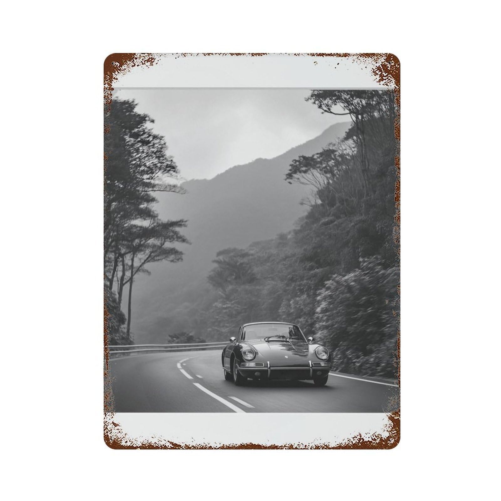 xiaoxiaoshen Porsche Photography S1 Wall Decor Art Metal Tin Poster Modern Home Decor Art Home Bar Shop Decorations Vintage Sign 40x30cm