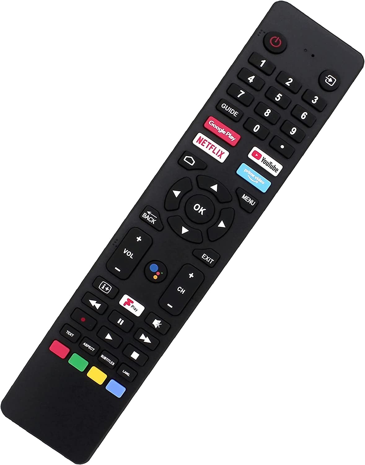 Neo Classic Replacement Voice Remote control Compatible with JVC TV