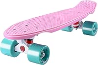 Vista 2 de Playshion - Patineta miniatura de 56 cm22 pulgadas para principiantes con cubierta resistente