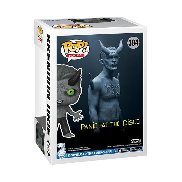 Foto 3 de 8 de Funko Pop! Rocks: Panic At The Disco - Brendon Urie - (Demon) - Panic! At The Disco
