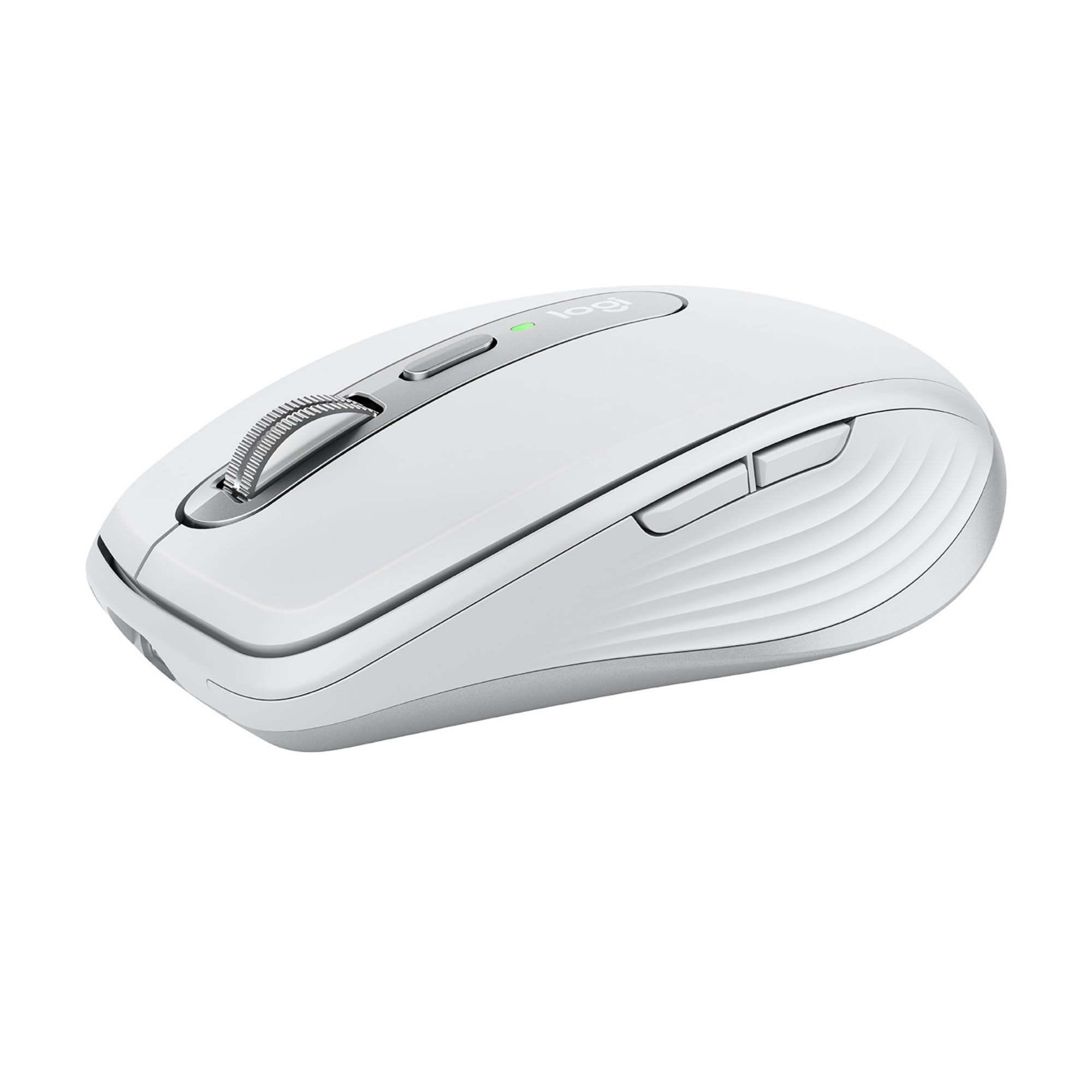 Logitech MX Anywhere 3 for Mac | Mouse wireless, scorrimento rapido, ogni superficie, 4K DPI, tasti personalizzabili, USB-C, Bluetooth, Mac/iPad - Grigio
