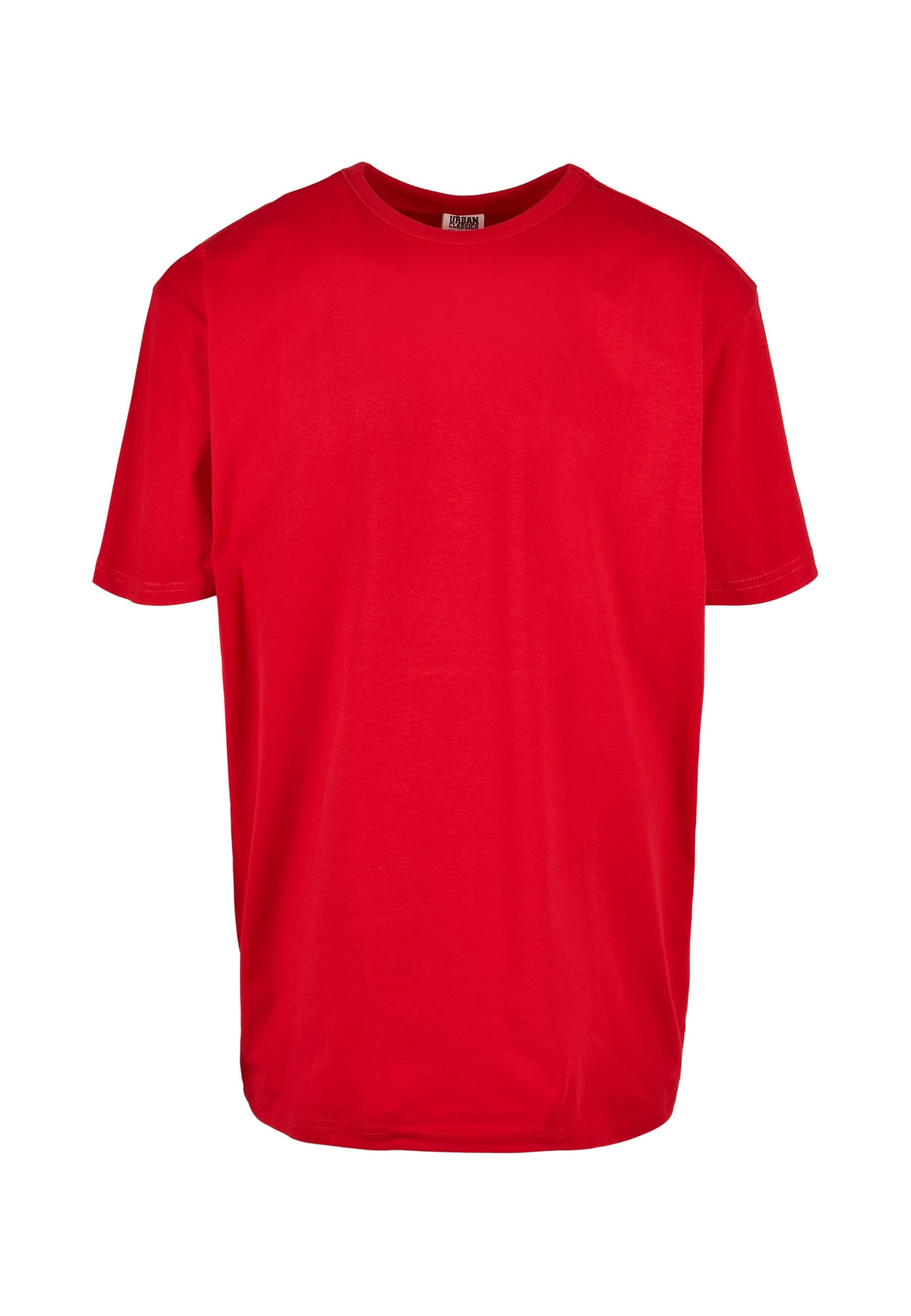 Urban Classics Men's Organic Basic Tee T-Shirt, Cityred, 5XL