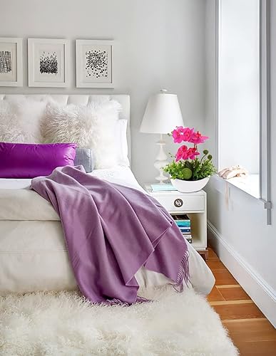 Vista 38 de Briful Orchids Artificial Flowers 16" Small Fake Orchid Pink Phalaenopsis Orchid Flower Arrangements with Ceramic Vase Faux Orchid for Home Bathroom