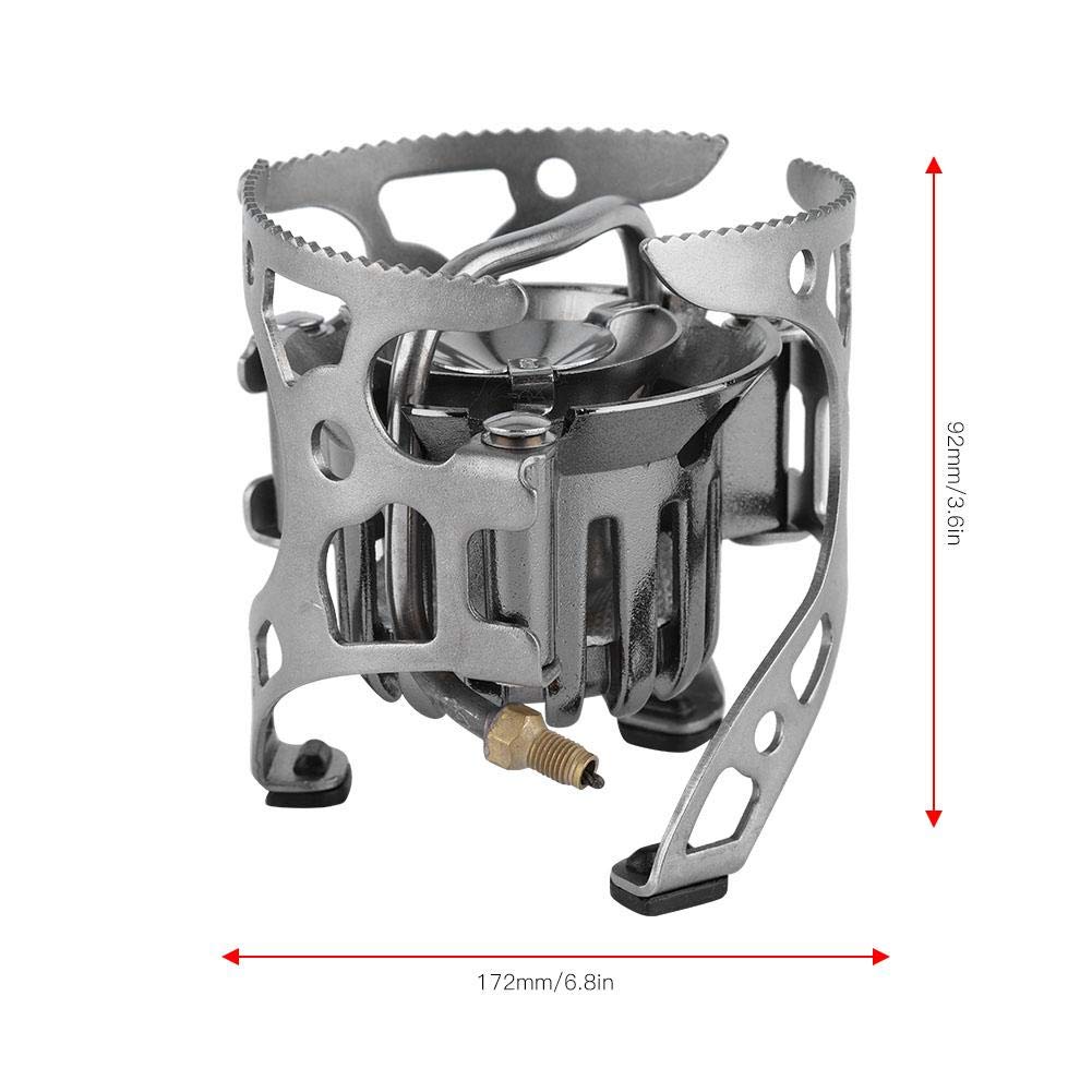 Réchaud de camping polyvalent, réchaud à gaz/fioul, réchaud de camping multifonctionnel