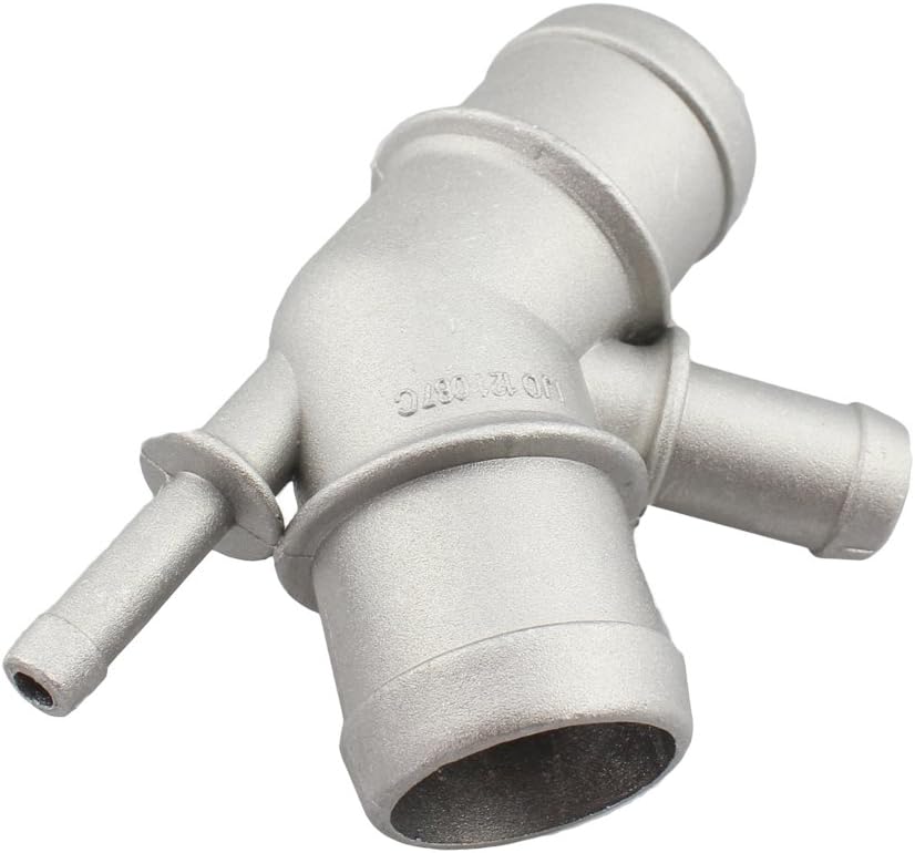 Aluminium Upper Radiator Cooling Coolant Water Distribution Pipe Hose Connector for Golf MK4 Jetta 1.8T 2.0L TDI for Audi TT 1J0121087C