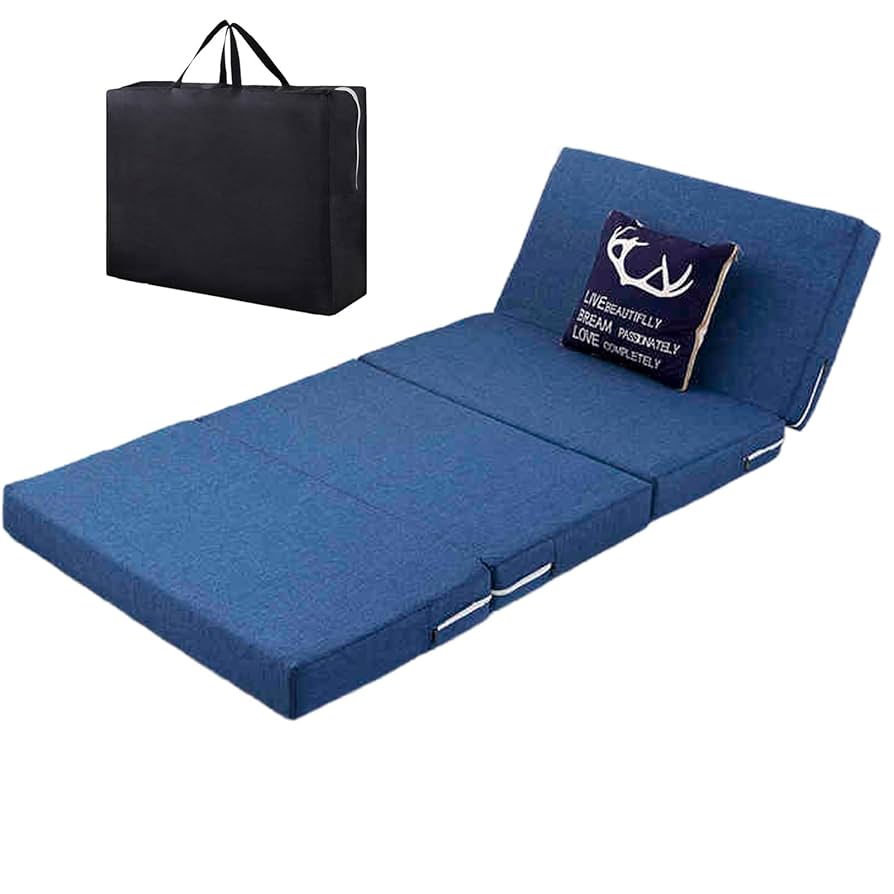 折りたたみマットレス 厚さ10cm スモールシングル 高反発マットレス Amazon｜NOBBAT 四つ折りマットレス 高反発マットレス シングル