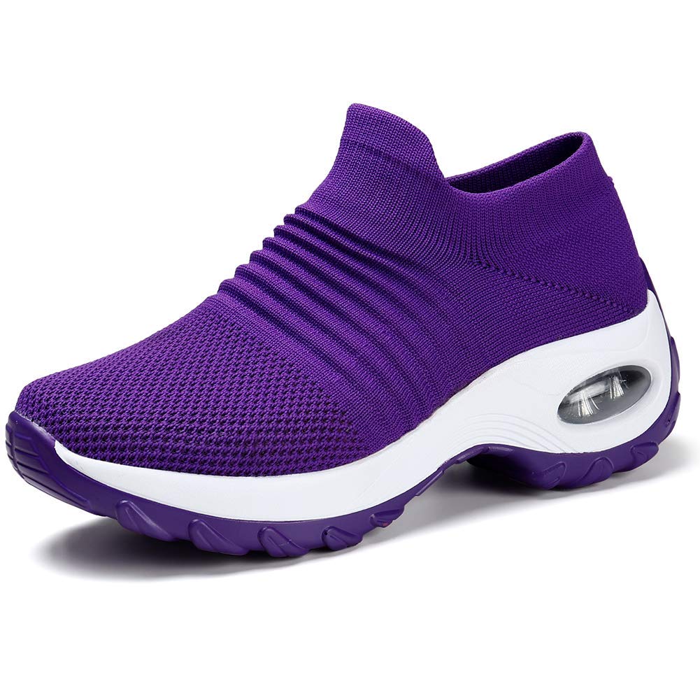 Hkr Womens Walking Shoes Arch Support Non Slip Work Shoes