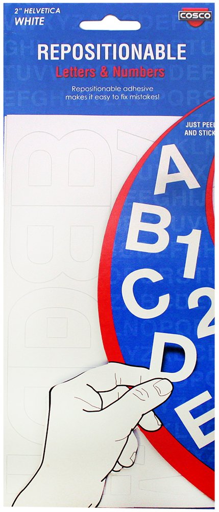 Amazon.co.jp: Creative Start Cosco 文字と数字 2インチ ヘルベチカ