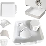 Lave-linge universel à l'avant, bac de lavage à faible profil, installation facile pour les appartements, sous-sols, maisons mobiles (1PC)