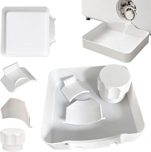 Lave-linge universel à l'avant, bac de lavage à faible profil, installation facile pour les appartements, sous-sols, maisons mobiles (1PC)