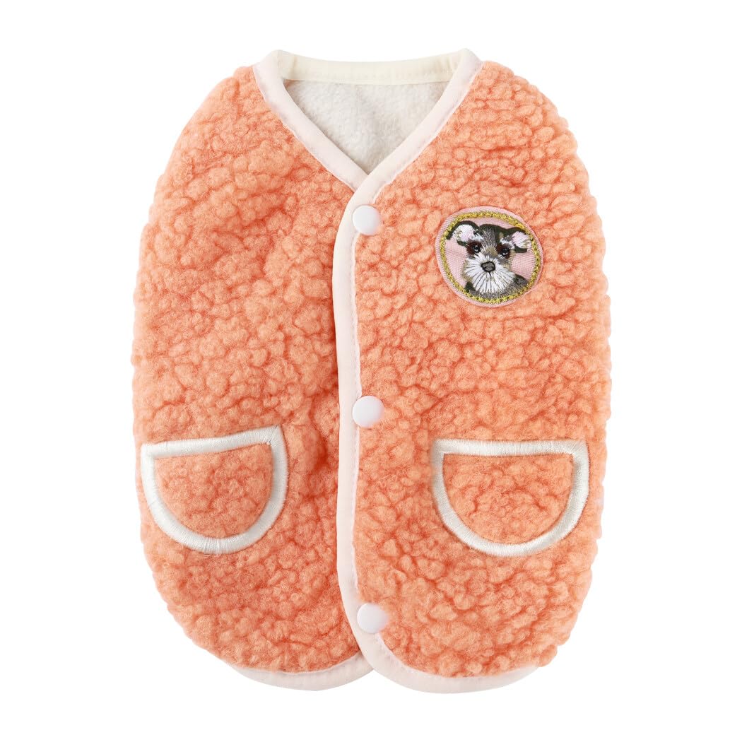 Amazon | Jimjis 犬服 秋冬 サンゴベルベット 犬の冬服 暖かい ペット