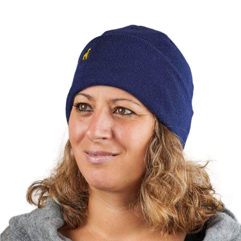Alpaka Mütze Everest Basic für Damen und Herren 100% Baby Alpaka Größe S-XL