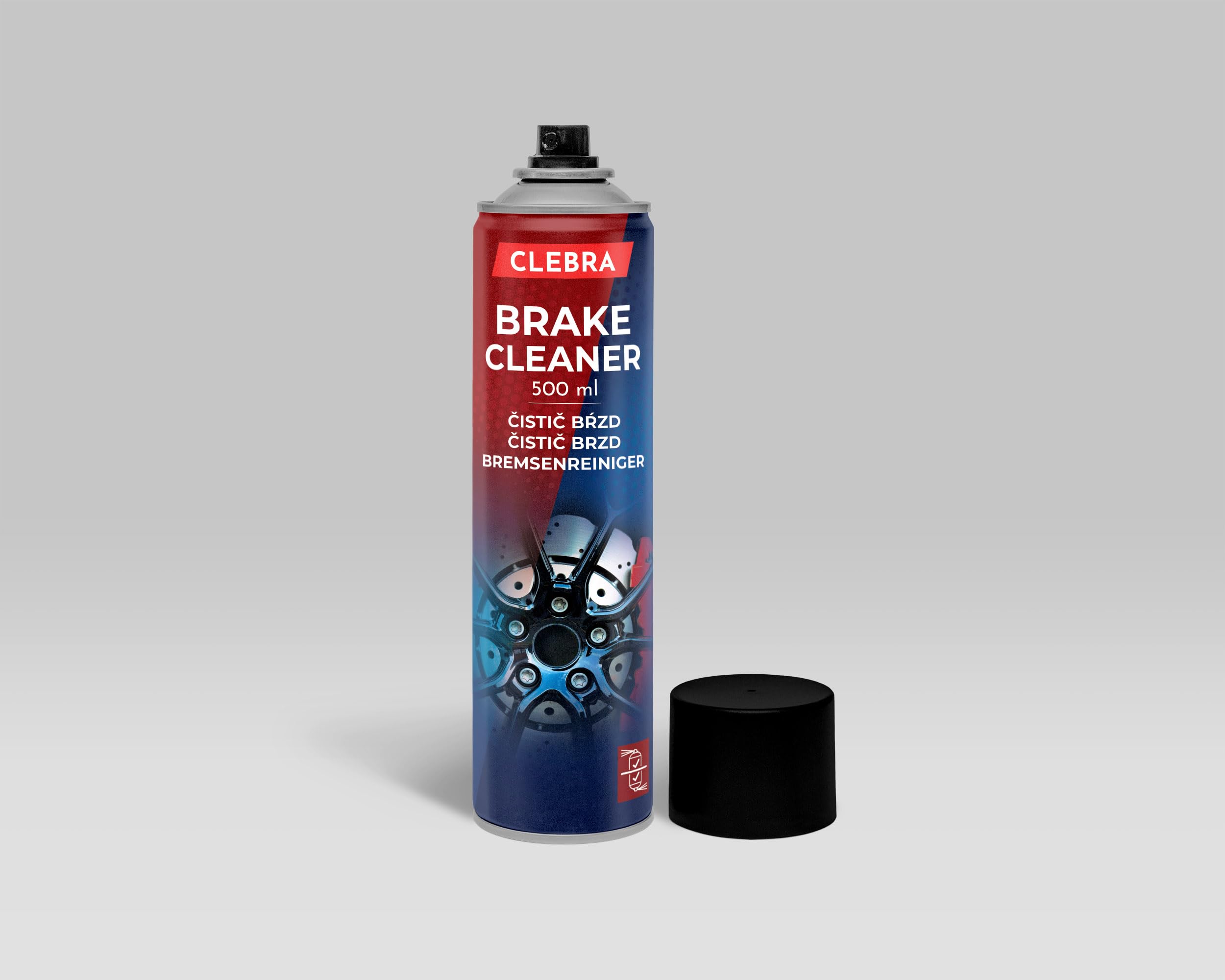 500 ml Bremsenreiniger Rückstandsfrei Acetonfrei - Reinigt und entfettet Bremsen, Kupplungen und Motorteile (40 x 500 ml)