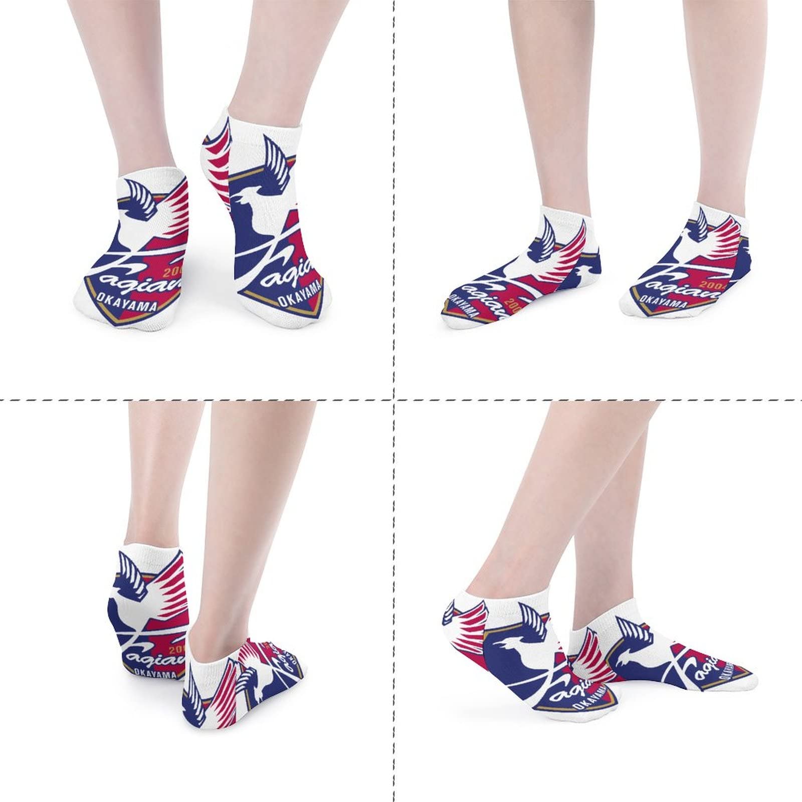 Amazon.co.jp: ファジアーノ岡山FC 靴下 スポーツソックス ショート