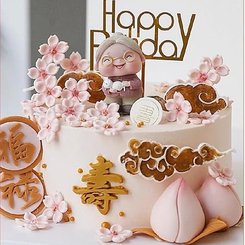 Miniatura 8 de KALAIEN Molde de silicona para fondant de flor de cerezo, 2 piezas para decoración de tartas, decoración de cupcakes, manualidades de azúcar