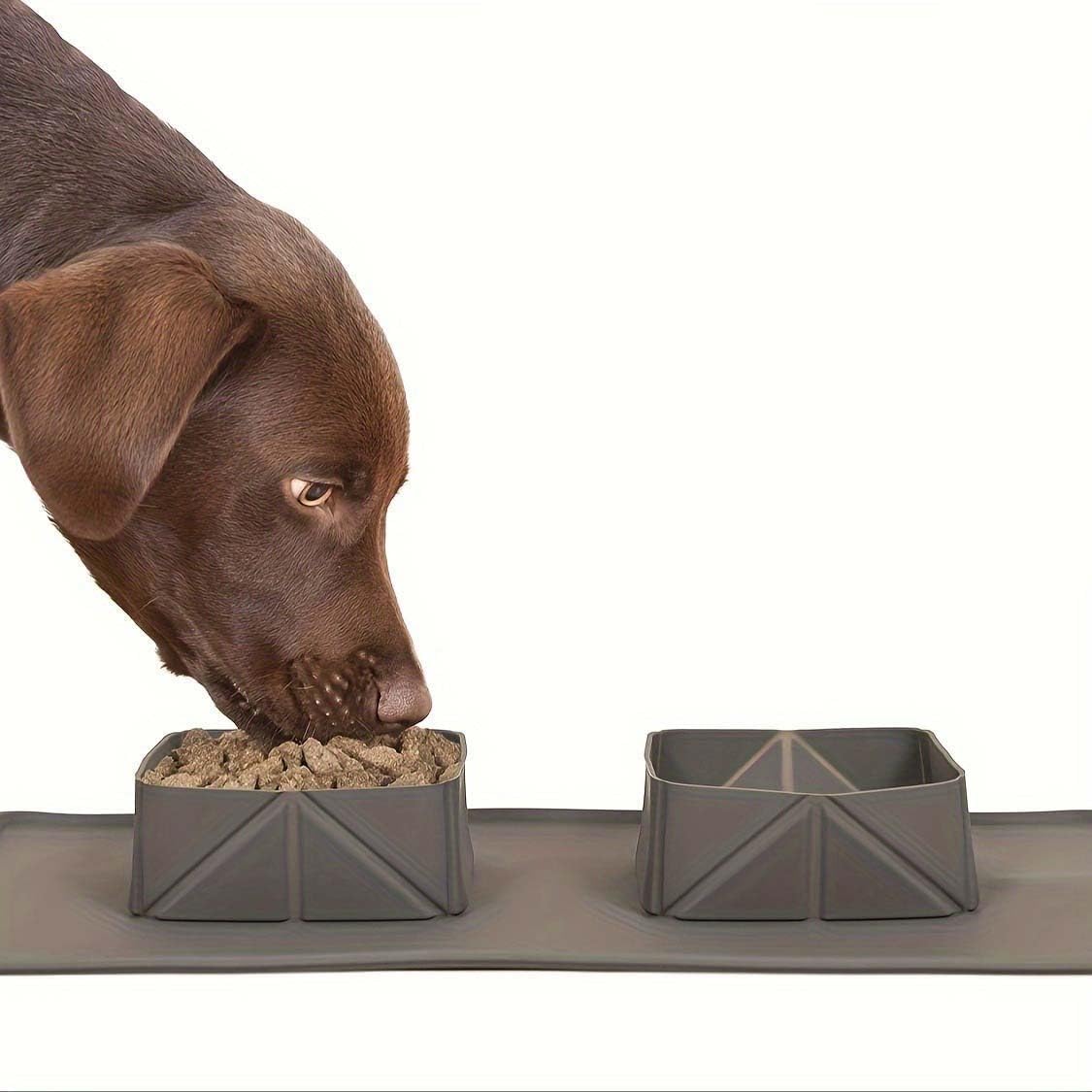 bosig® Foldable Dog Bowl for Travel with Mat, Quick Dry Dog Towel Cat Portable Dog Food Bowl, Expandable Cup Dish, Foldable Travel Feeder Set for Puppies, Perfect for Camping (B0D6RX67PJ) Amazon Price History, Amazon Price Tracker