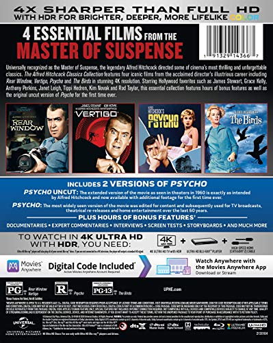 The Alfred Hitchcock Classics Collection [Blu-ray] - Thumbnail 2