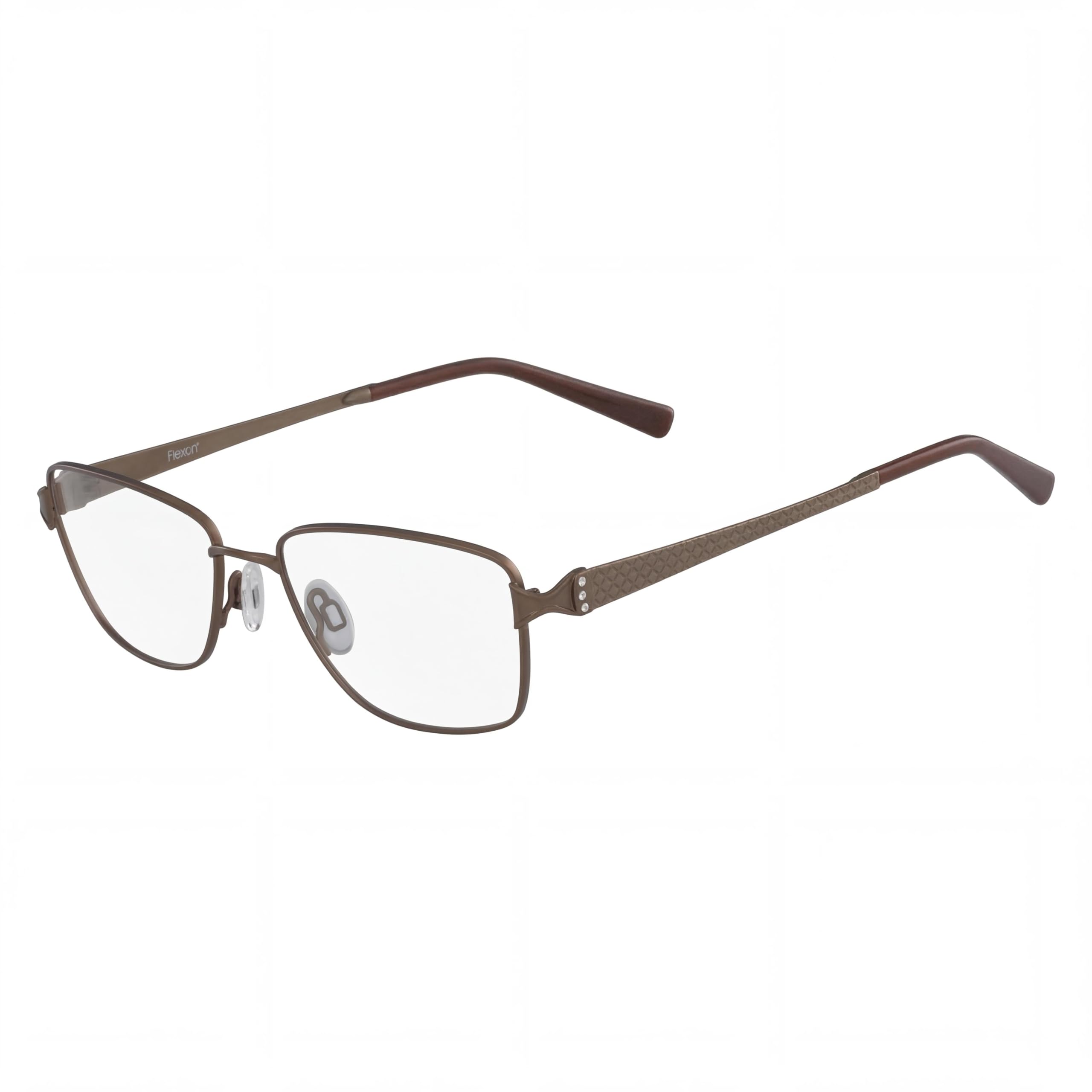 Flexon Lana, Memory Metal Okulary przeciwsłoneczne Brązowy Unisex Dorosły, Wielobarwny, Standard
