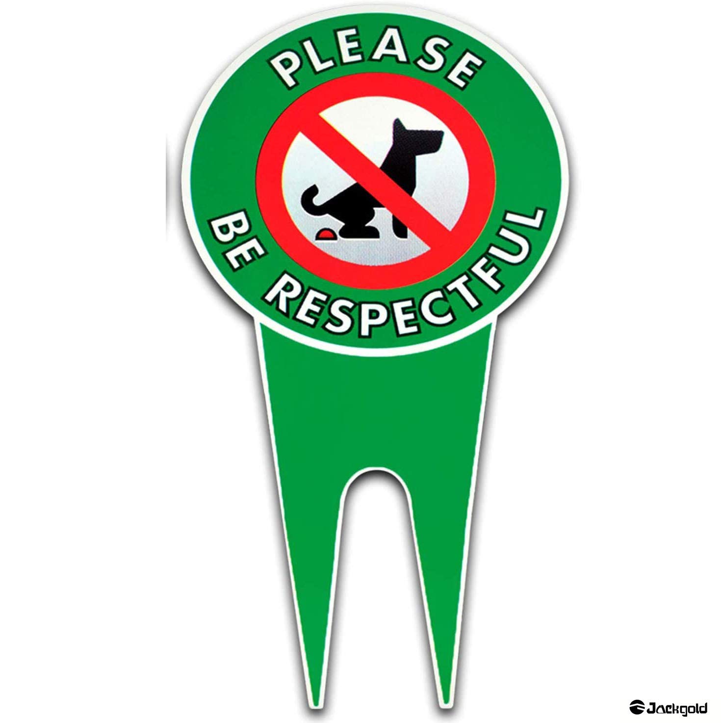 Buy Art lawn decoration No Poop Dog Signs Stop Dogs from Pooping On