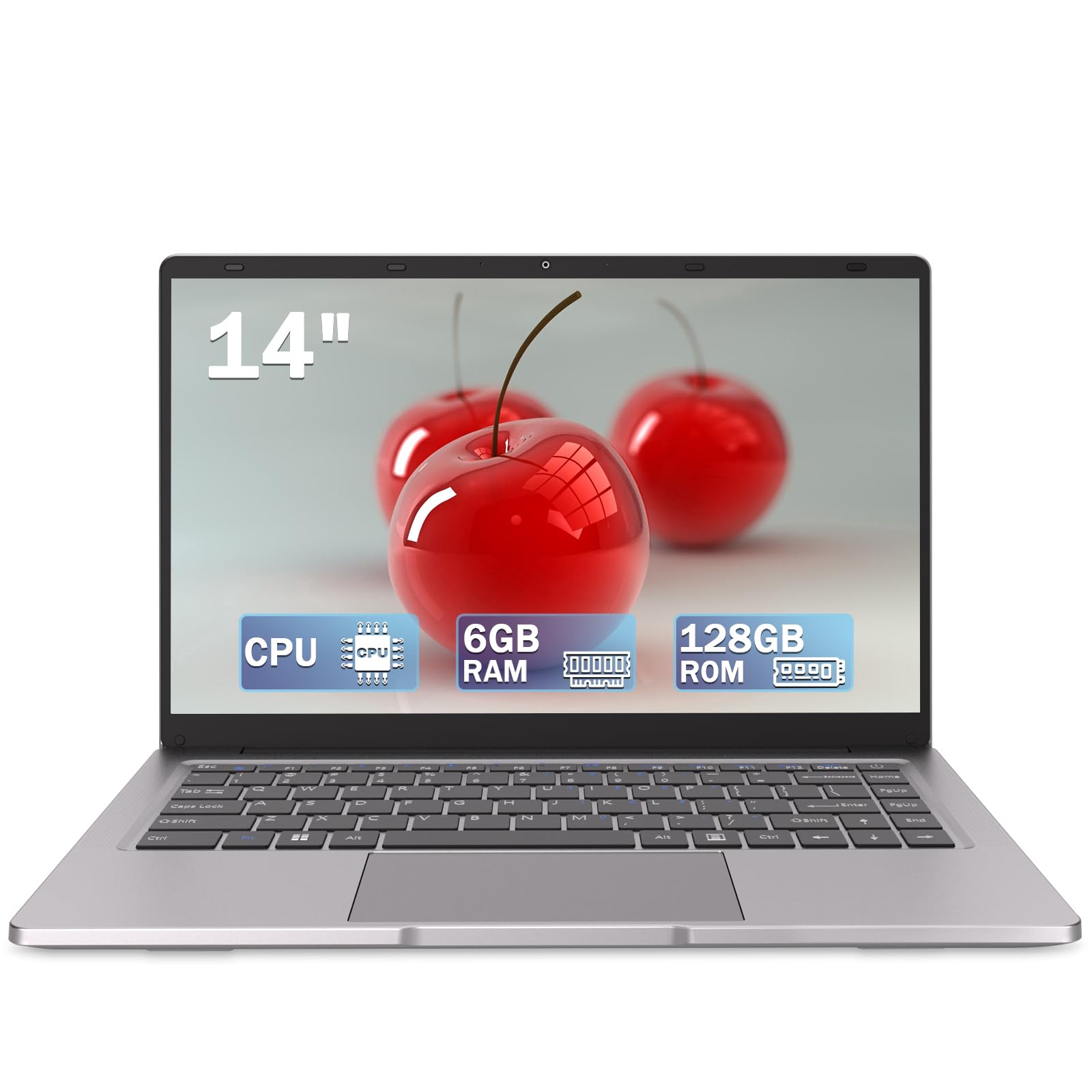 Ordinateur Portable PINSTONE 14" - Celeron N4000, 6 Go RAM, 128 Go SSD - Léger, Portable, Pour études Et Bureautique