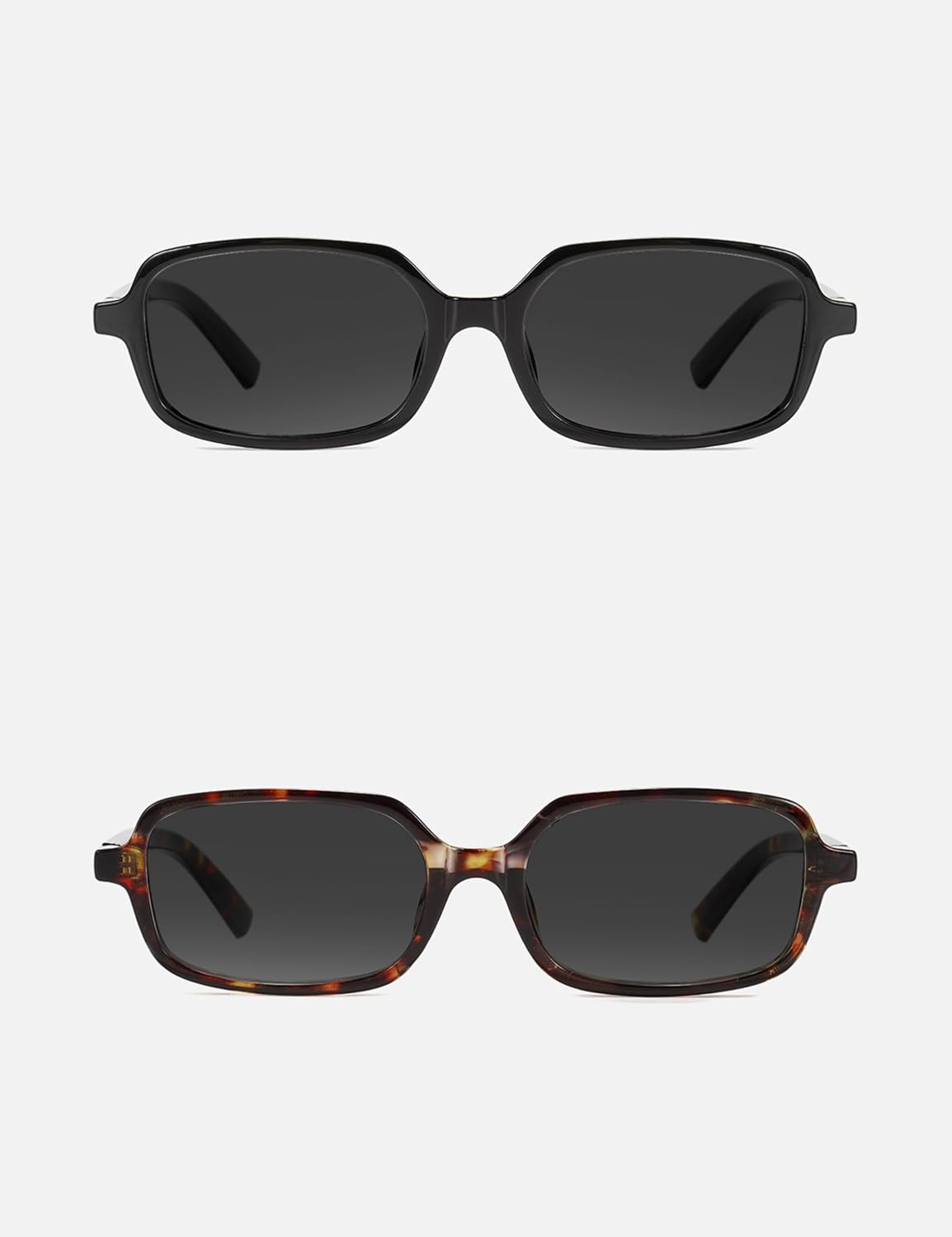 Slocyclub Square Sunglasses for Women Men Retro Rectangular Design image 2